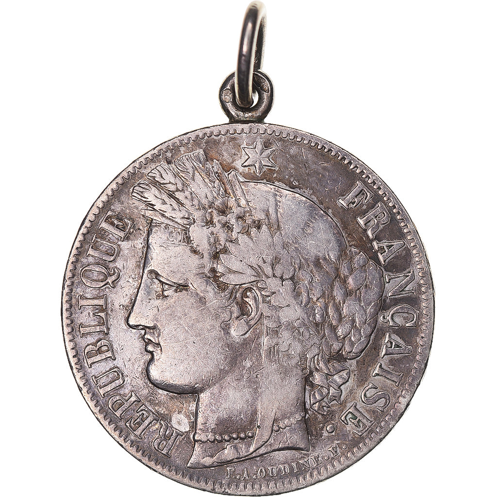 Münze, Frankreich, Cérès, 5 Francs, 1850, Paris, S, Silber, KM:761.1