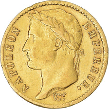 Moneta, Francia, Napoléon I, 20 Francs, 1811, Paris, BB+, Oro, KM:695.1
