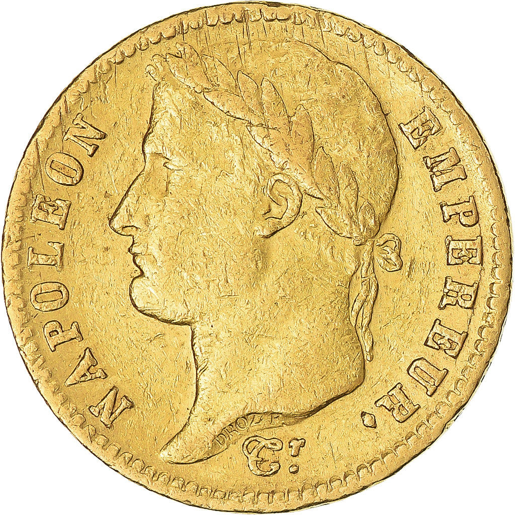 Coin, France, Napoléon I, 20 Francs, 1812, Paris, EF(40-45), Gold, KM:695.1