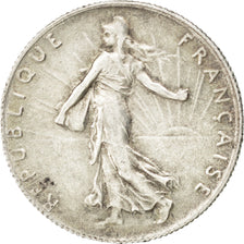 Munten, Frankrijk, Semeuse, 50 Centimes, 1918, PR, Zilver, KM:854, Gadoury:420
