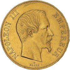 Monnaie, France, Napoleon III, 100 Francs, 1858, Paris, TTB+, Or, Gadoury:1135