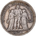 Coin, France, Hercule, 5 Francs, 1849, Strasbourg, VF(20-25), Silver, KM:756.2