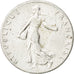 Moneda, Francia, Semeuse, 50 Centimes, 1919, MBC, Plata, KM:854, Gadoury:420