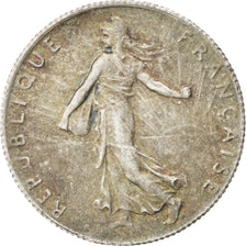Münze, Frankreich, Semeuse, 50 Centimes, 1920, VZ+, Silber, KM:854, Gadoury:420