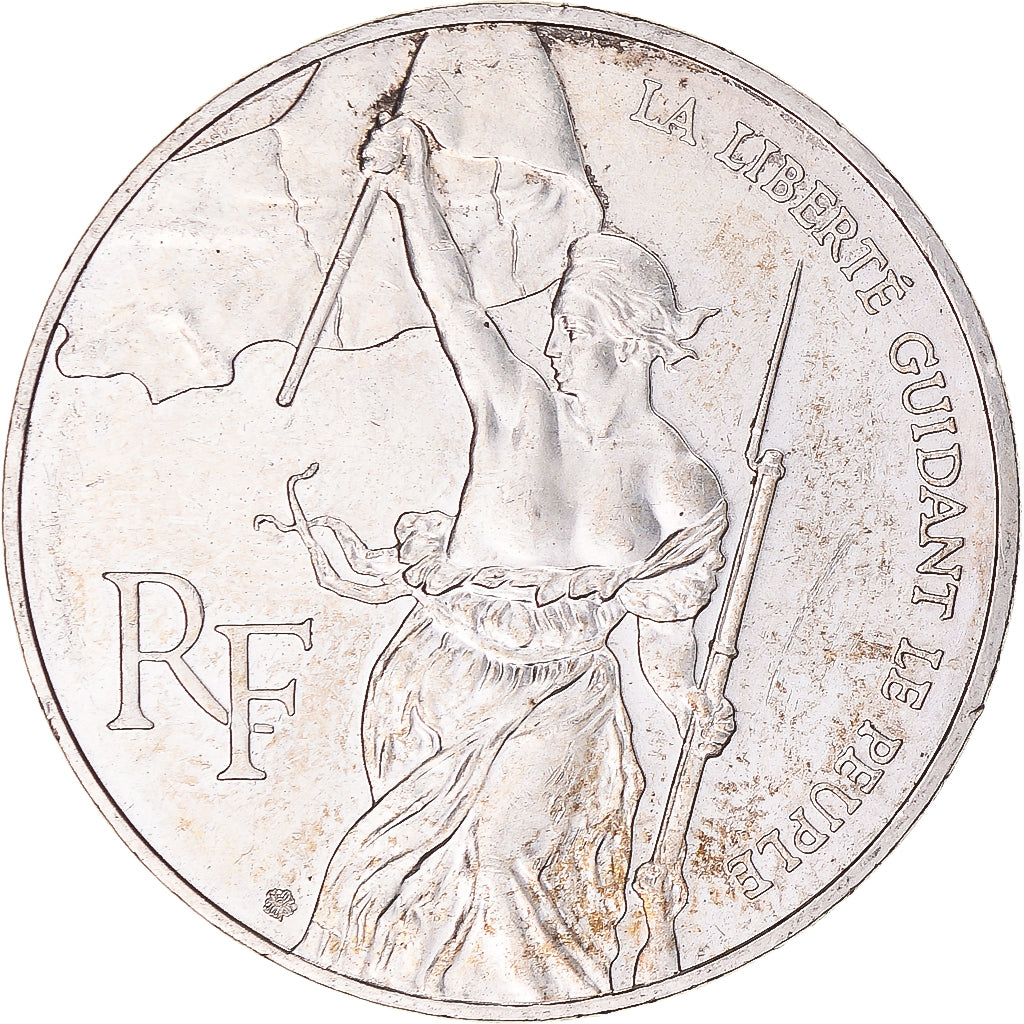 Monnaie, France, Liberté guidant le peuple, 100 Francs, 1993, SUP, Argent