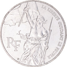 Coin, France, Liberté guidant le peuple, 100 Francs, 1993, MS(60-62), Silver