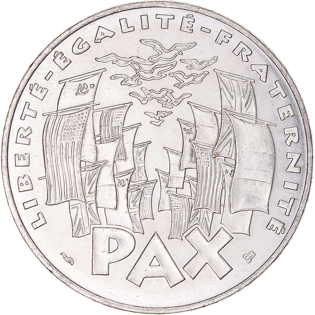 Coin, France, 8 mai 1945, 100 Francs, 1995, MS(63), Silver, KM:1116.1