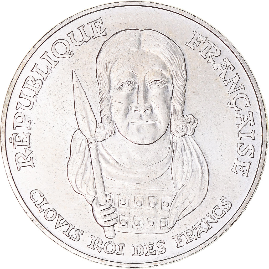 Monnaie, France, Clovis, 100 Francs, 1996, SPL, Argent, Gadoury:953, KM:1180