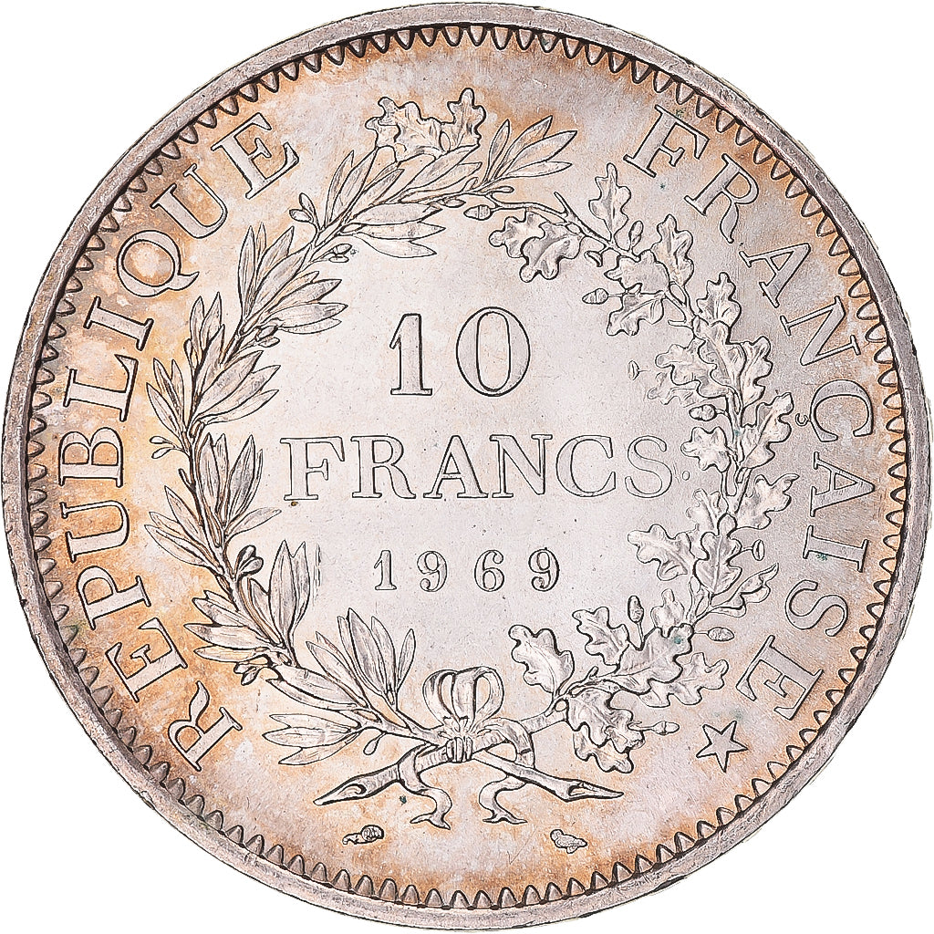 Monnaie, France, Hercule, 10 Francs, 1969, Paris, SPL, Argent, Gadoury:813