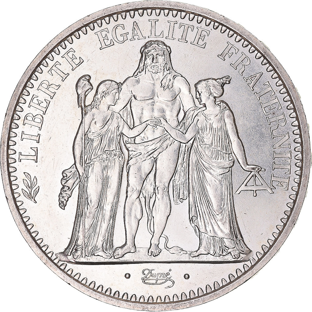 Coin, France, Hercule, 10 Francs, 1972, Paris, MS(60-62), Silver, KM:932