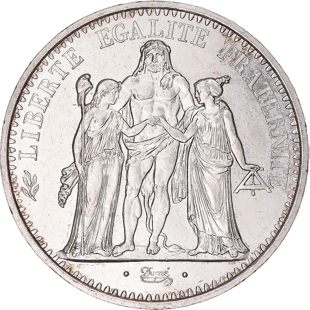 Coin, France, Hercule, 10 Francs, 1972, Paris, MS(60-62), Silver, KM:932