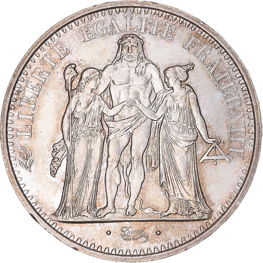 Coin, France, Hercule, 10 Francs, 1972, Paris, MS(63), Silver, KM:932