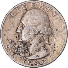 Moeda, Estados Unidos da América, Washington Quarter, 1943