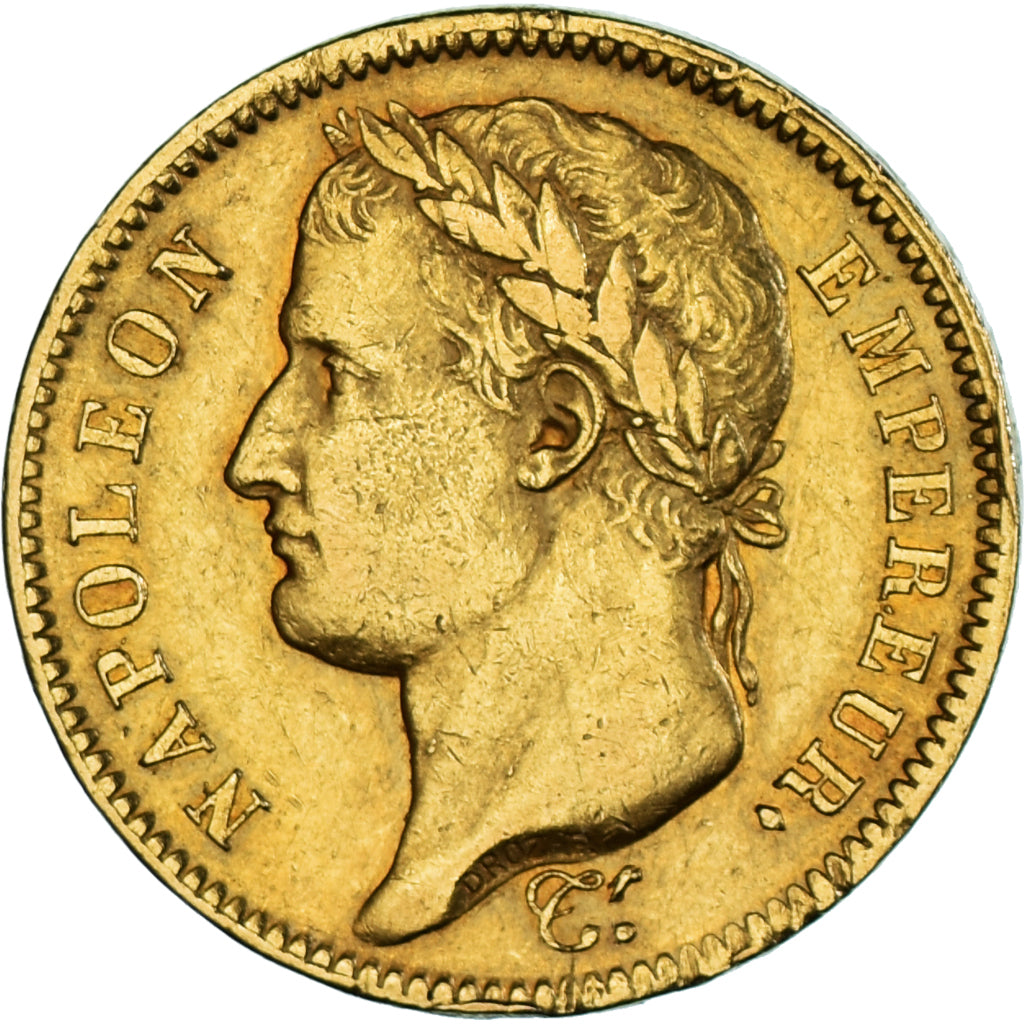Münze, Frankreich, Napoléon I, 40 Francs, 1812, Paris, SS, Gold, KM:696.1