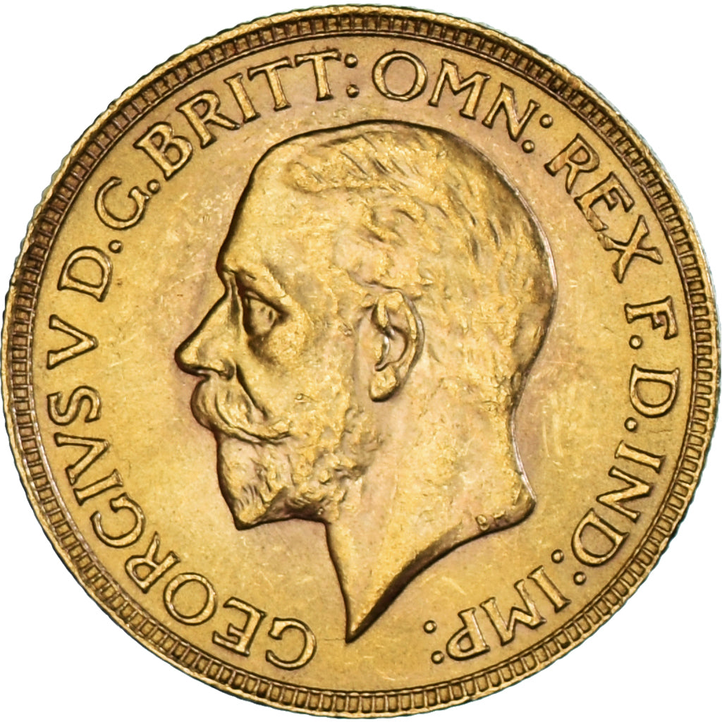 Munten, Zuid Afrika, George V, Sovereign, 1932, Pretoria, UNC-, Goud, KM:A22