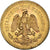 Coin, Mexico, 50 Pesos, 1943, Mexico City, MS(60-62), Gold, KM:482
