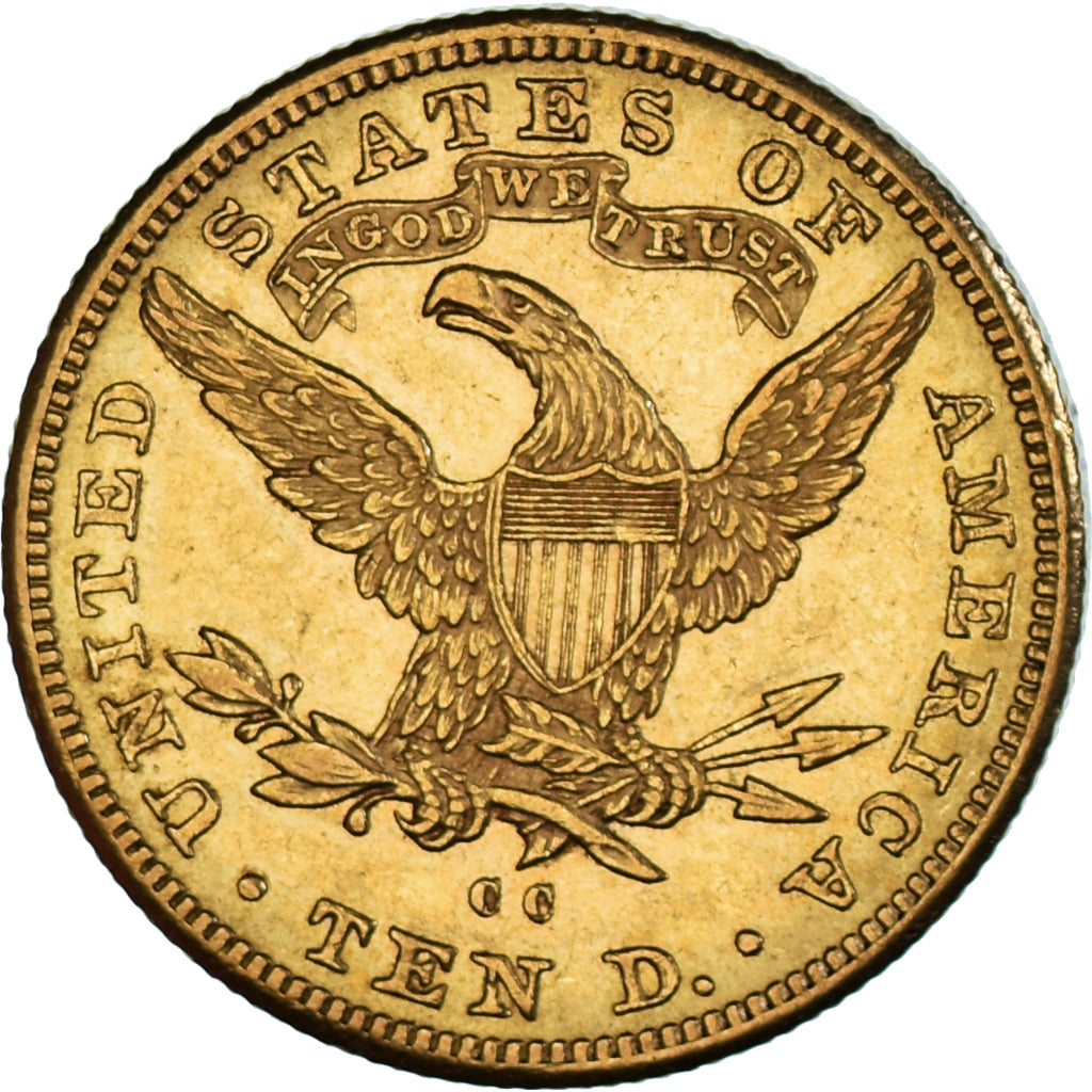 Münze, Vereinigte Staaten, Coronet Head, $10, Eagle, 1890, U.S. Mint, Carson