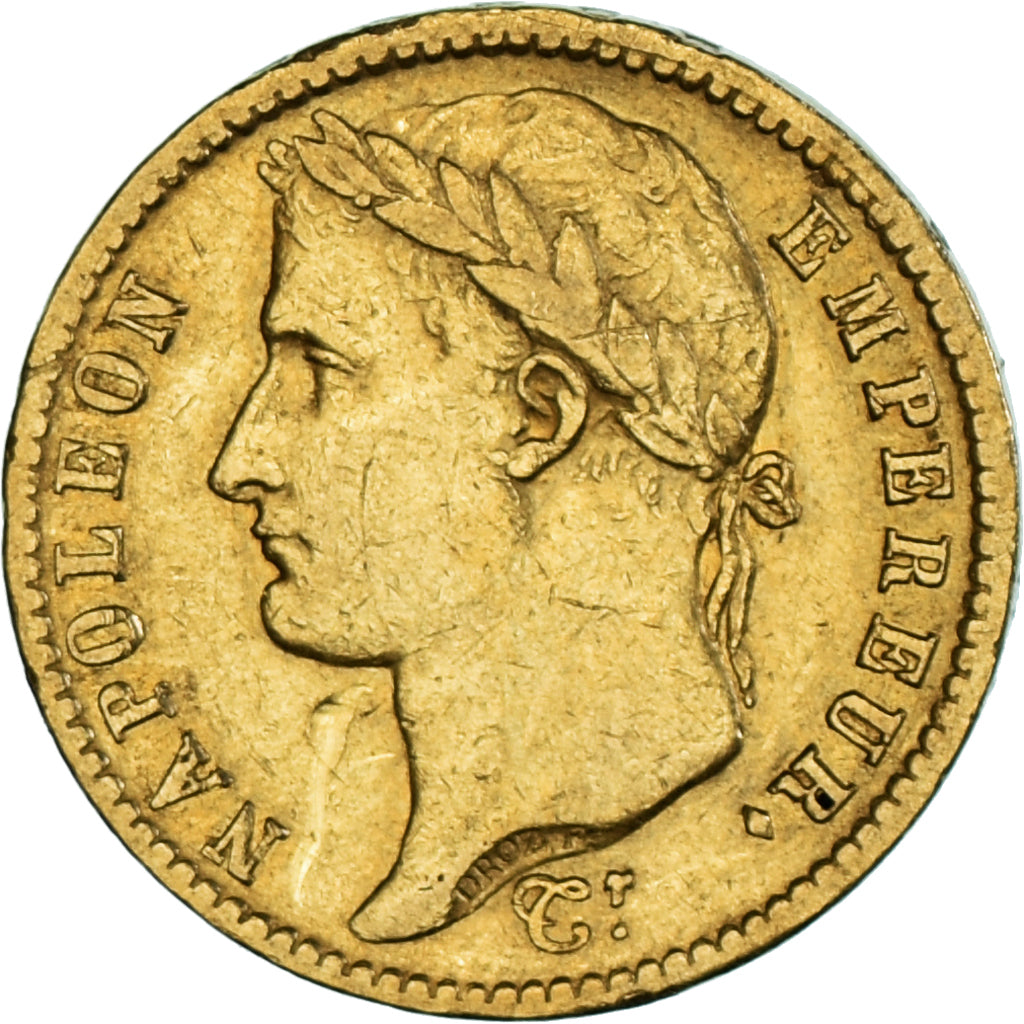 Monnaie, France, Napoléon I, 20 Francs, 1813, Paris, TTB, Or, Gadoury:1025