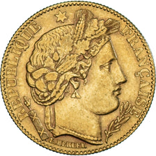 Munten, Frankrijk, Cérès, 10 Francs, 1899, Paris, ZF+, Goud, KM:830