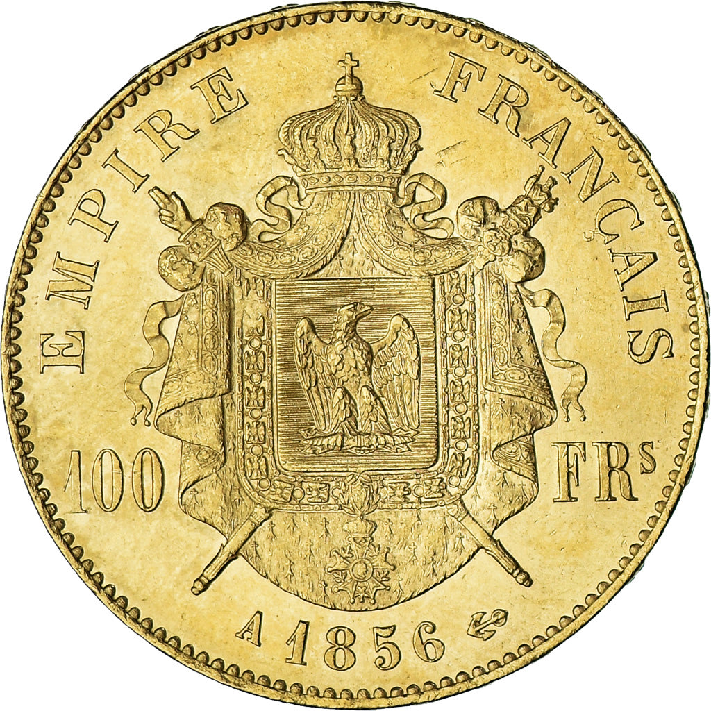 Monnaie, France, Napoleon III, 100 Francs, 1856, Paris, SUP, Or, Gadoury:1135