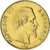 Coin, France, Napoleon III, 100 Francs, 1857, Paris, AU(50-53), Gold, KM:786.1