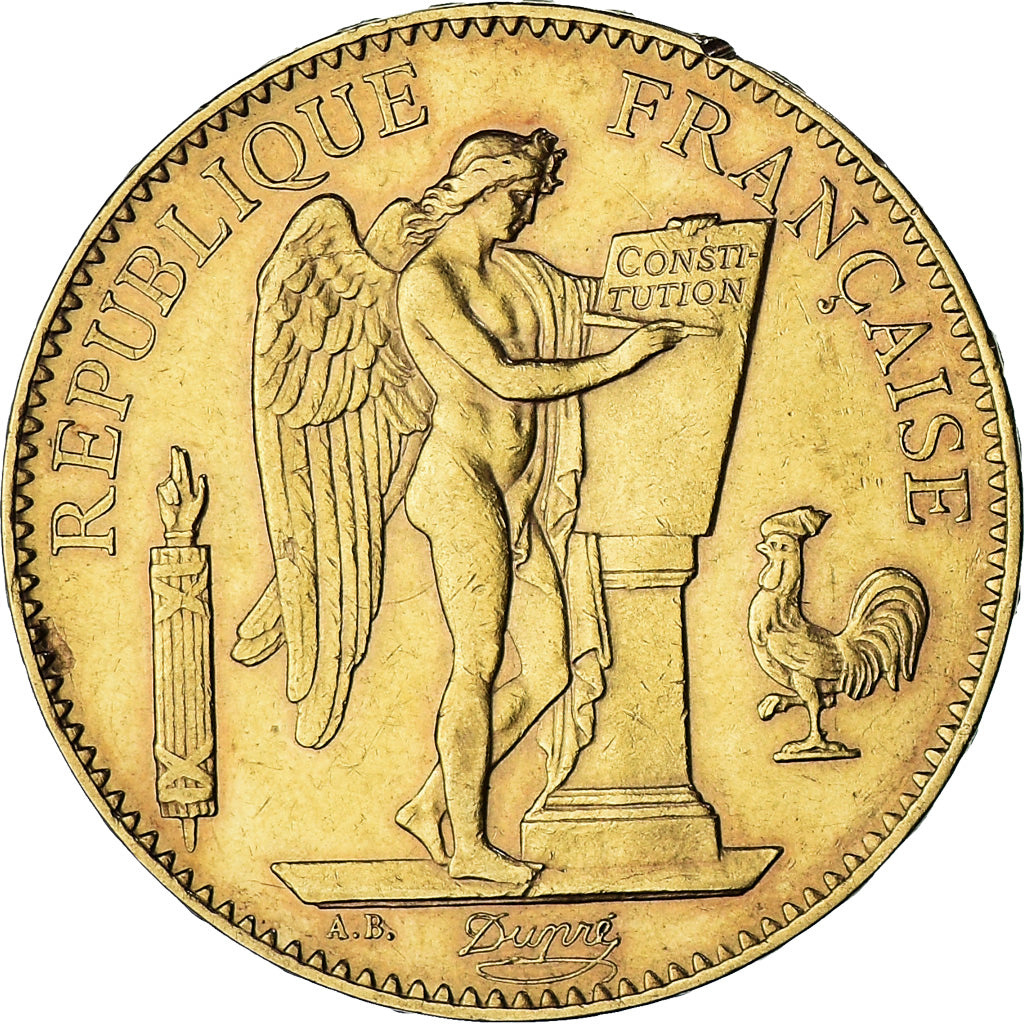 Monnaie, France, Génie, 100 Francs, 1882, Paris, TTB+, Or, Gadoury:1137, KM:832