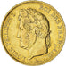 Moeda, França, Louis-Philippe, 40 Francs, 1834, Paris, AU(50-53), Dourado