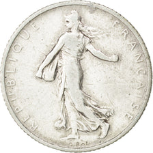 Coin, France, Semeuse, Franc, 1910, EF(40-45), Silver, KM:844.1, Gadoury:467
