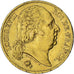 Munten, Frankrijk, Louis XVIII, 20 Francs, 1824, Paris, ZF, Goud, KM:712.1
