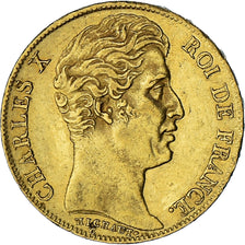 Münze, Frankreich, Charles X, 20 Francs, 1825, Paris, SS, Gold, KM:726.1