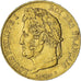 Munten, Frankrijk, Louis-Philippe, 20 Francs, 1840, Paris, ZF, Goud, KM:750.1
