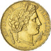 Moeda, França, Cérès, 20 Francs, 1850, Paris, AU(50-53), Dourado, KM:762