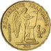 Moneta, Francja, Génie, 20 Francs, 1886, Paris, AU(50-53), Złoto, KM:825