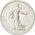 Munten, Frankrijk, Semeuse, Franc, 1911, ZF, Zilver, KM:844.1, Gadoury:467