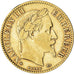 Moeda, França, Napoleon III, 10 Francs, 1863, Paris, VF(30-35), Dourado