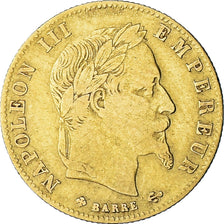 Munten, Frankrijk, Napoleon III, 5 Francs, 1866, Strasbourg, FR+, Goud