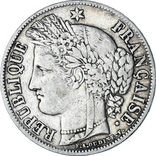 Coin, France, Cérès, 5 Francs, 1851, Paris, VF(30-35), Silver, KM:761.1