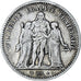 Coin, France, Hercule, 5 Francs, 1849, Strasbourg, VF(30-35), Silver, KM:756.2