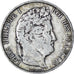 Coin, France, Louis-Philippe, 5 Francs, 1845, Bordeaux, VF(20-25), Silver