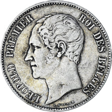 Coin, Belgium, Leopold I, 5 Francs, 5 Frank, 1850, VF(30-35), Silver, KM:17