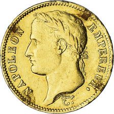 Moneta, Francja, Napoleon I, 40 Francs, 1811, Paris, EF(40-45), Złoto
