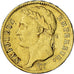Moneda, Francia, Napoléon I, 20 Francs, 1808, Paris, MBC+, Oro, KM:687.1