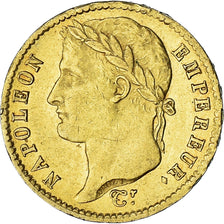 Munten, Frankrijk, Napoléon I, 20 Francs, 1813, Paris, PR, Goud, KM:695.1