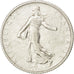 FRANCE, Semeuse, Franc, 1918, Paris, KM #844.1, AU(55-58), Silver, 23, Gadoury..