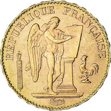 Münze, Frankreich, Génie, 20 Francs, 1898, Paris, VZ, Gold, KM:825