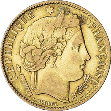 Monnaie, France, Cérès, 10 Francs, 1851, Paris, TB+, Or, Gadoury:1012, KM:770