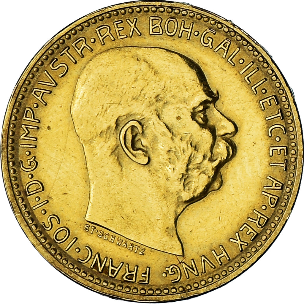 Münze, Österreich, Franz Joseph I, 20 Corona, 1915, SS+, Gold, KM:2818