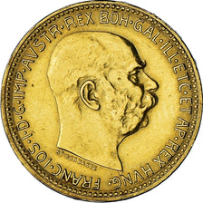 Münze, Österreich, Franz Joseph I, 20 Corona, 1915, SS+, Gold, KM:2818