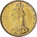 Moeda, Austrália, Victoria, Sovereign, 1891, Melbourne, AU(50-53), Dourado