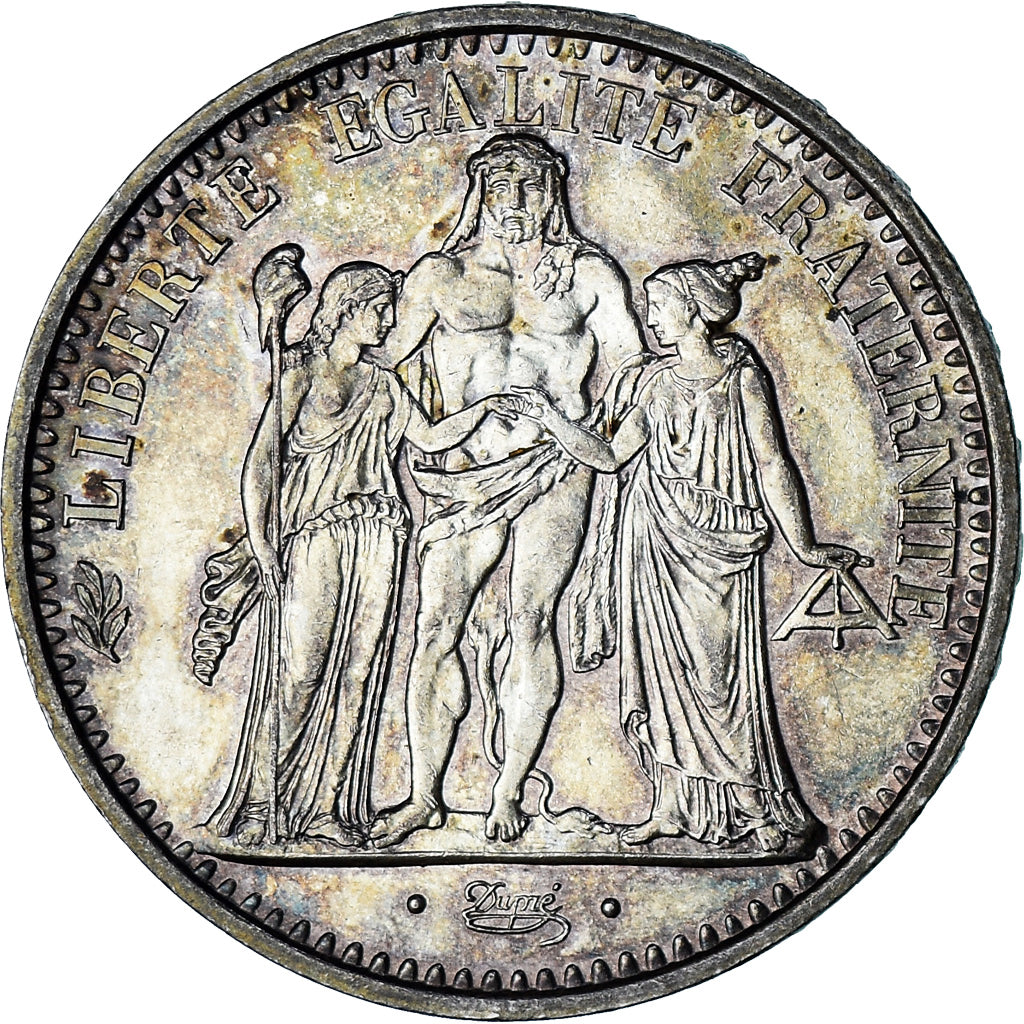 Coin, France, Hercule, 10 Francs, 1971, Paris, MS(60-62), Silver, KM:932